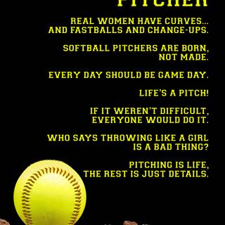 Softball pitcher wallpaper