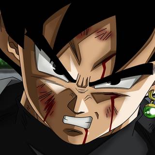 Base Form Goku Black wallpaper