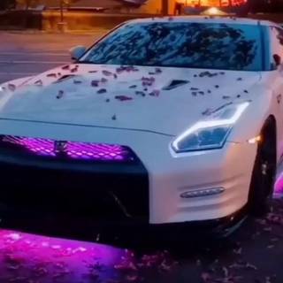 Nissan GTR RGB wallpaper