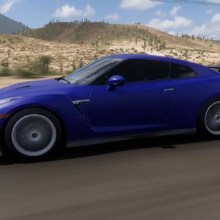 Nissan GTR RGB wallpaper