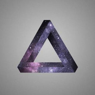 Penrose triangle wallpaper