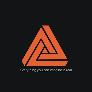 Penrose triangle wallpaper