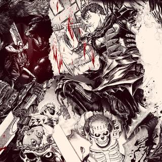 Aesthetic desktop Berserk wallpaper