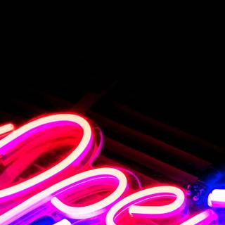 Aesthetic PS4 neon pink girly wallpaper