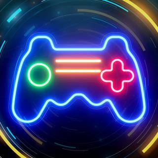 Aesthetic PS4 neon pink girly wallpaper