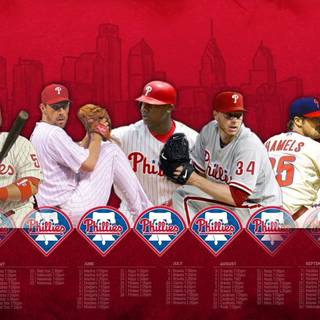 Philadelphia Phillies players wallpaper