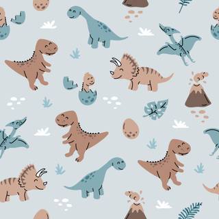 Cartoon dino wallpaper