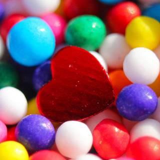 Colorful candy wallpaper