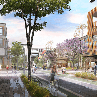 Streetscape wallpaper