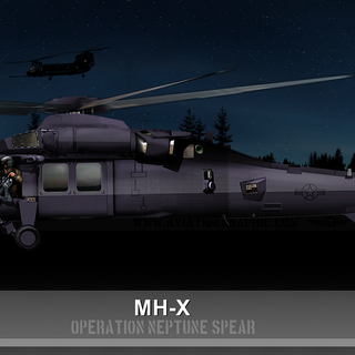 Stealth Black Hawk helicopter wallpaper