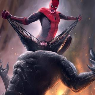 iPhone 13 Venom wallpaper