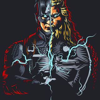 Thor angry wallpaper