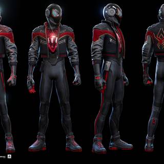 Miles 2020 suit wallpaper