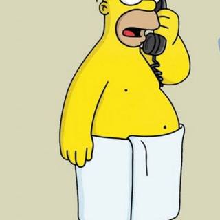 Homer Simpson iPhone wallpaper