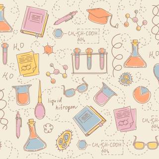 Science aesthetic wallpaper