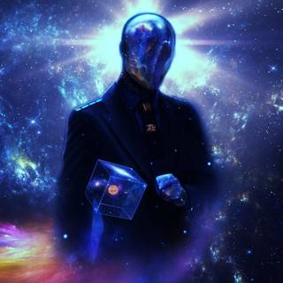 Cosmic energy wallpaper