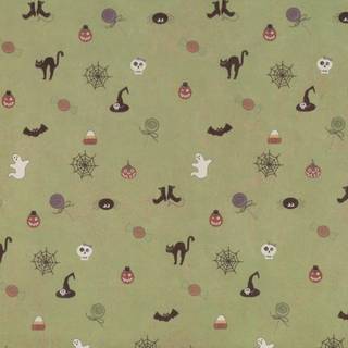 Retro Halloween desktop wallpaper