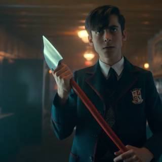 Number 5 Umbrella Academy wallpaper