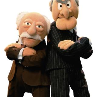 Statler and Waldorf wallpaper