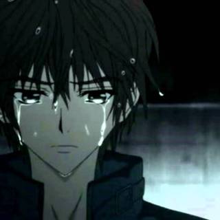 Alone boy anime dark HD wallpaper