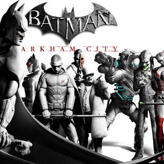 Batman Arkham villains wallpaper