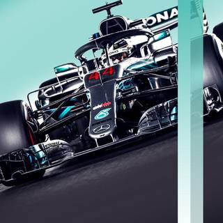 Mercedes F1 logo wallpaper