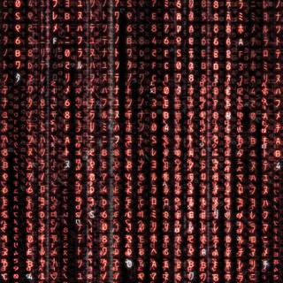 Matrix code iPhone wallpaper