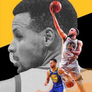 Stephen Curry 2023 iPhone wallpaper