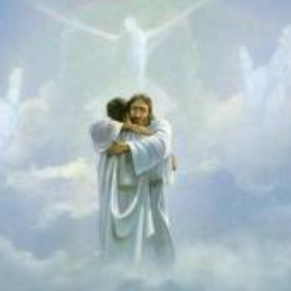 Jesus hug wallpaper