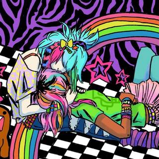 Aesthetic weirdcore wallpaper