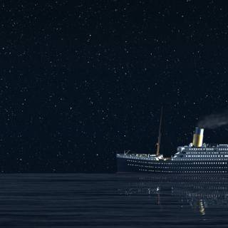 The Titanic ship wallpaper