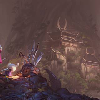 Hollow Knight art wallpaper