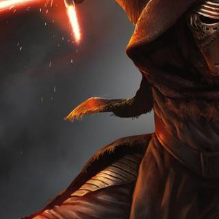 High Resolution Kylo Ren iPhone wallpaper