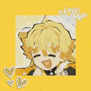 Cute Zenitsu wallpaper