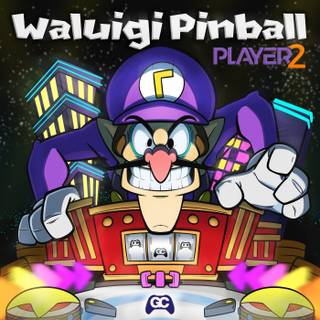 Waluigi Pinball wallpaper