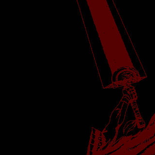 Minimalist Berserk phone wallpaper