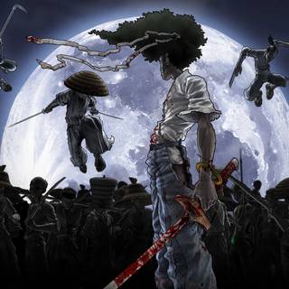 Vibe anime samurai wallpaper