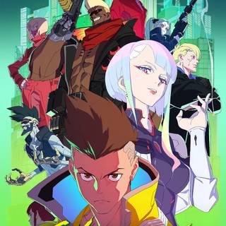 Netflix Cyberpunk Edgerunners HD poster wallpaper