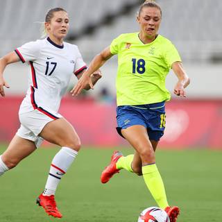 Soccer USA women wallpaper