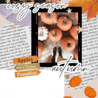 Autumn reading wallpaper