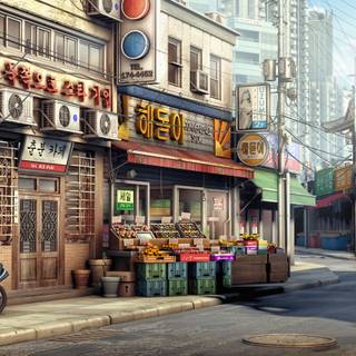 Downtown girl aesthetic wallpaper