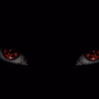 Black and white anime eye wallpaper