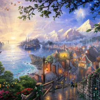 Disney landscape wallpaper