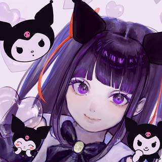 My Melody aesthetic computer wallpaper