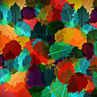 Abstract autumn colors wallpaper