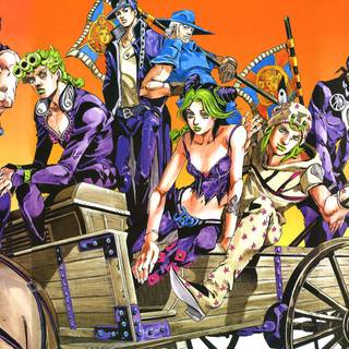 Jojo Bizarre Adventure Part 7 wallpaper