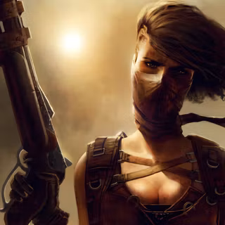 Sci fi women warrior 4k wallpaper