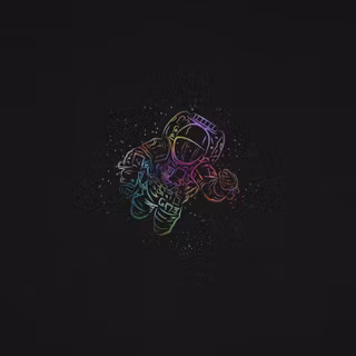 Lofi space wallpaper