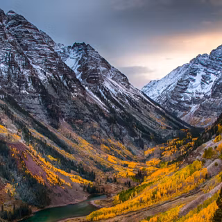 Mountain landscape Ultra HD wallpaper