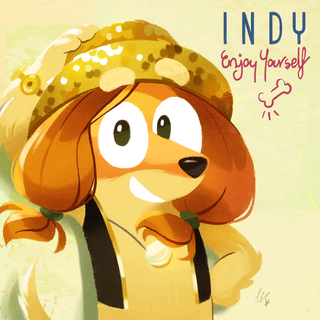 Indy Bluey wallpaper